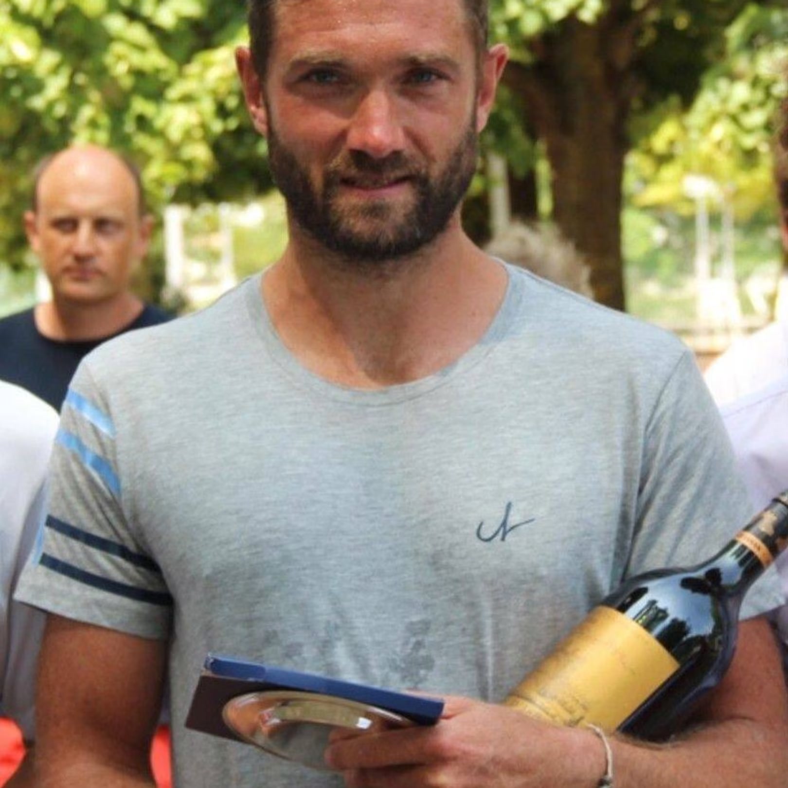 Alexandre Lardinois, responsable de l'Académie de padel du Wood Padel Club